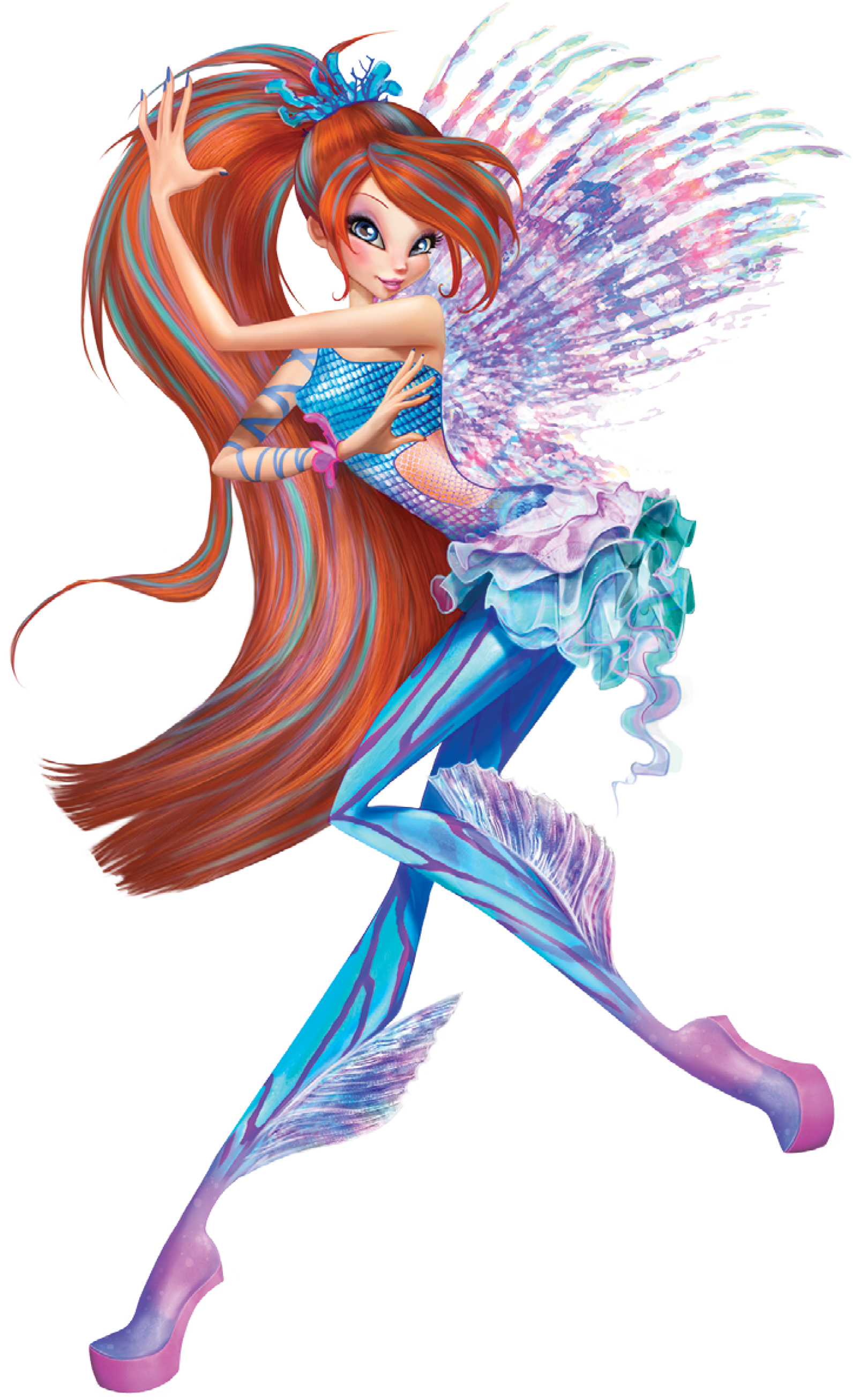 Bloom Sirenix Render By Bloomsama Bloom Sirenix Render - Winx Sirenix Couture 3d (2362x3414)