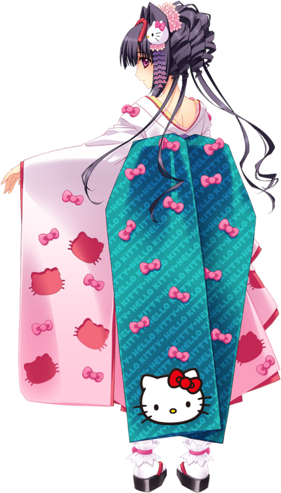 Hello Kitty Anime Render - Hello Kitty (749x1068)