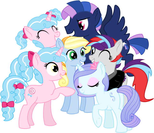 Children Of Harmony- Group Vector By 462gha - Cartoon (1280x720)