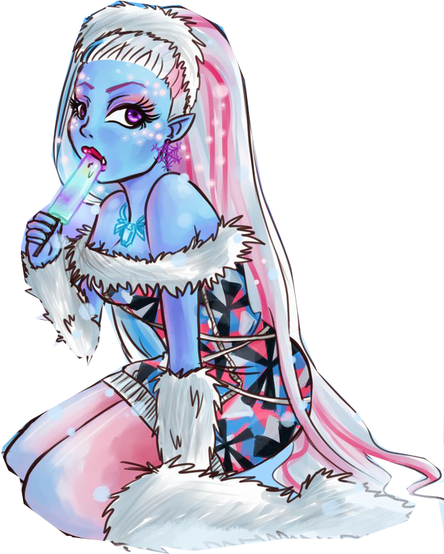 Bright Sara Patrick, Ck-44, The Monastery - Monster High Abbey Bominable Anime (730x1095)