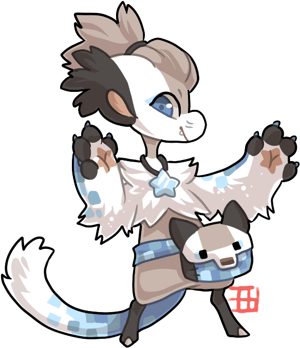 #659 Blessed Legendary Bb W/m - Cartoon (610x699)