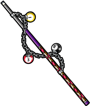 Gear-legendary Pool Cue Render - Gear-legendary Pool Cue Render (380x380)