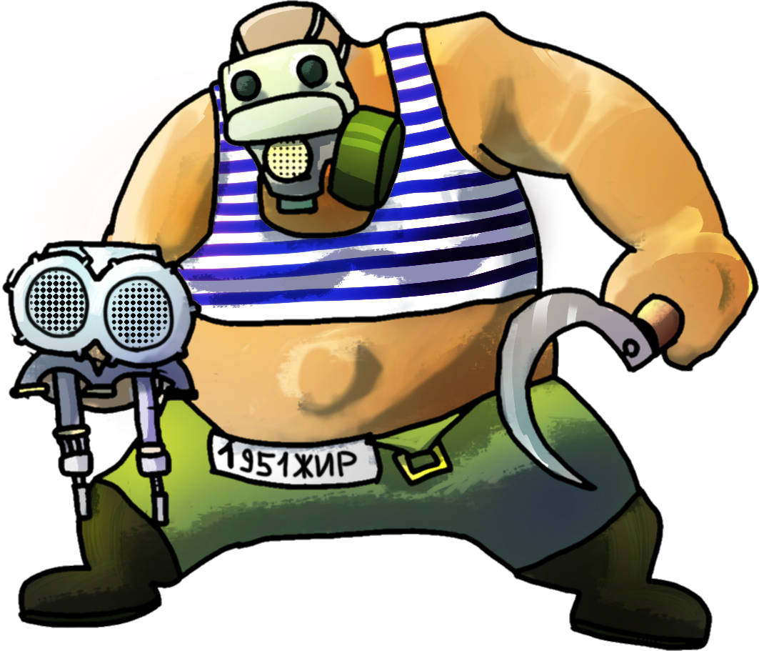 Vdv Roadhog Legendary Skin - Cartoon (1063x911)