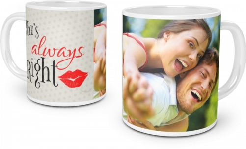 Photo Coffee Mug - Fighting Fit (500x500)