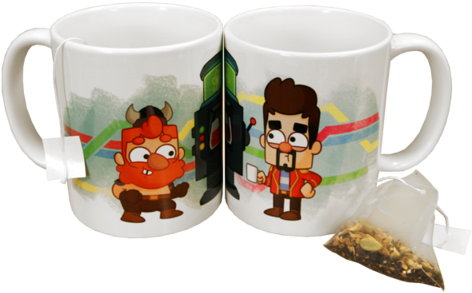 Lewis And Simon Yoglabs Mug - Mug (480x480)