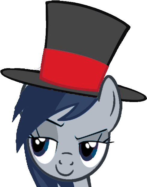 Top Hat Cipher By Amethyst Star Mlp - Cartoon (720x720)
