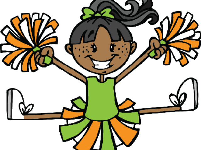 Cool Cheerleader Cliparts - Cheerleader Clipart (640x480)
