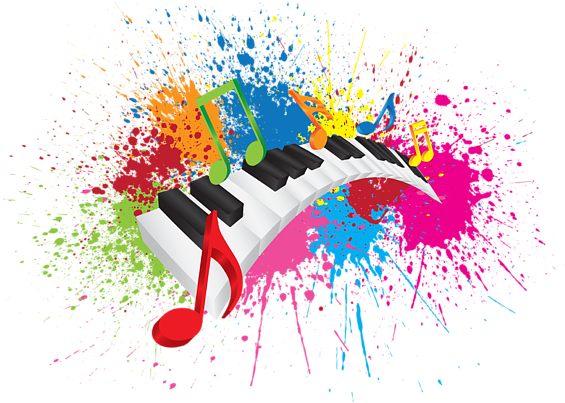 Click And Drag To Re-position The Image, If Desired - Notas Musicales De Colores (600x428)