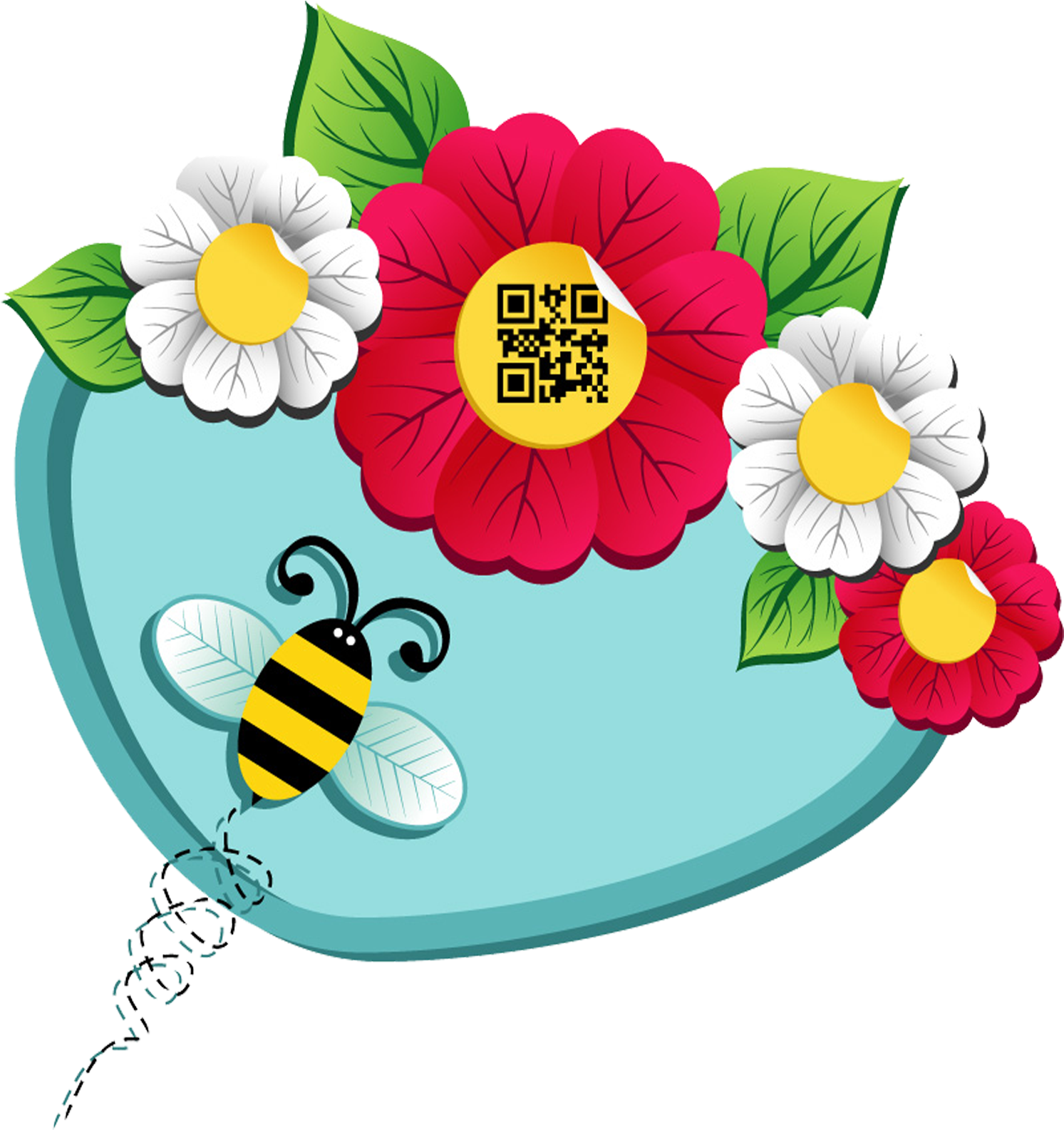Bee Euclidean Vector Flower Photography Illustration - Bee Euclidean Vector Flower Photography Illustration (2362x2362)