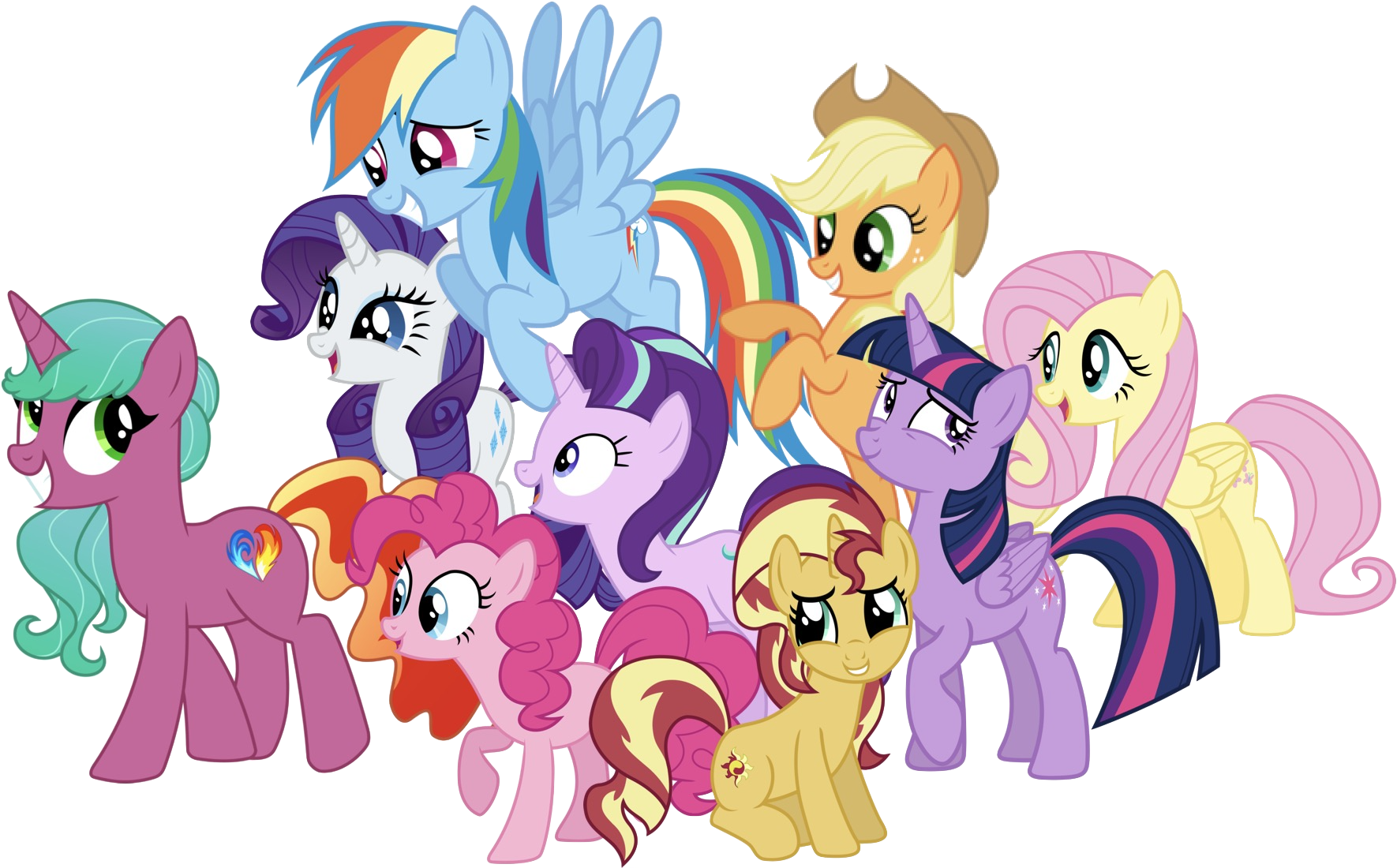 Alicorn, Alternate Mane Seven, Applejack, Artist - Little Pony Friendship Is Magic (1812x1120)