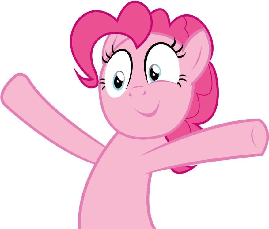 Pinkie Decided To Pull Out Of The Series You To Joy - Happy Pinkie (900x794)