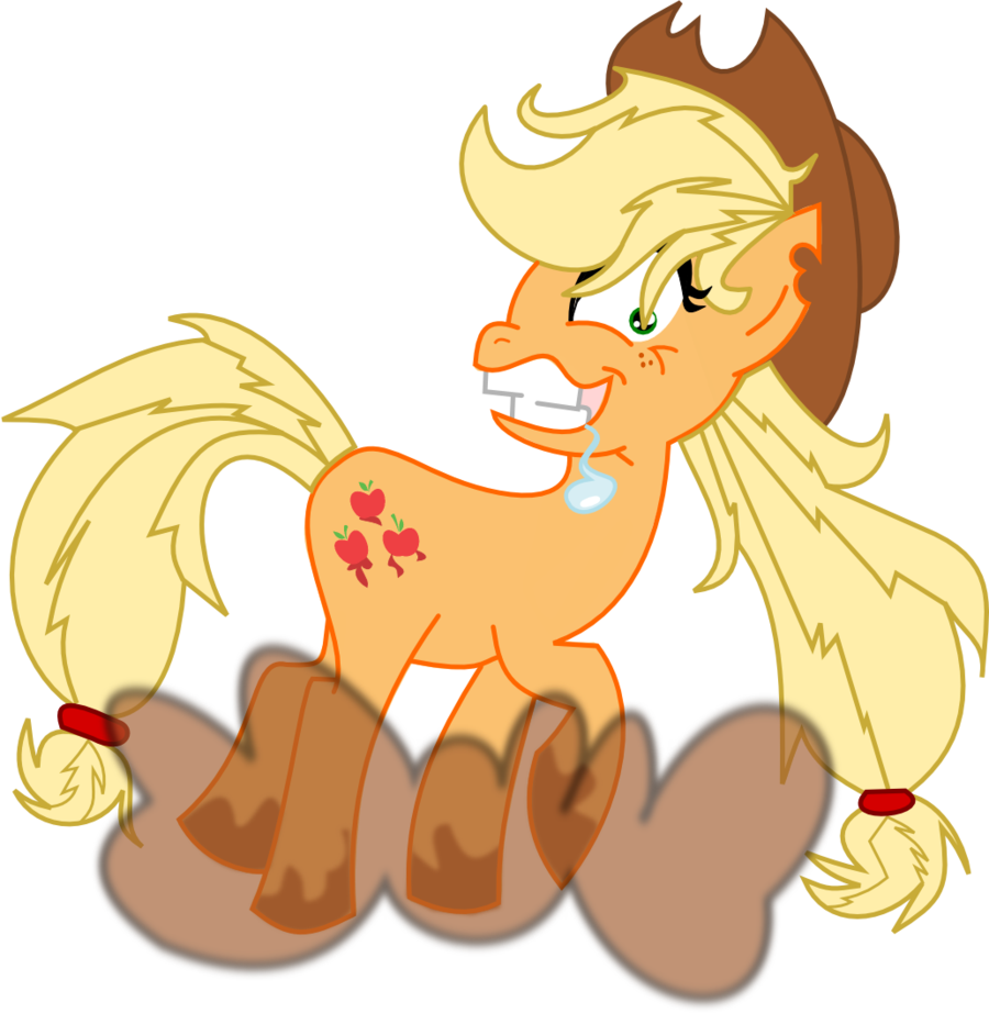 Stomping Mad By Dizzykat28560 Applejack - Applejack Monster (900x922)