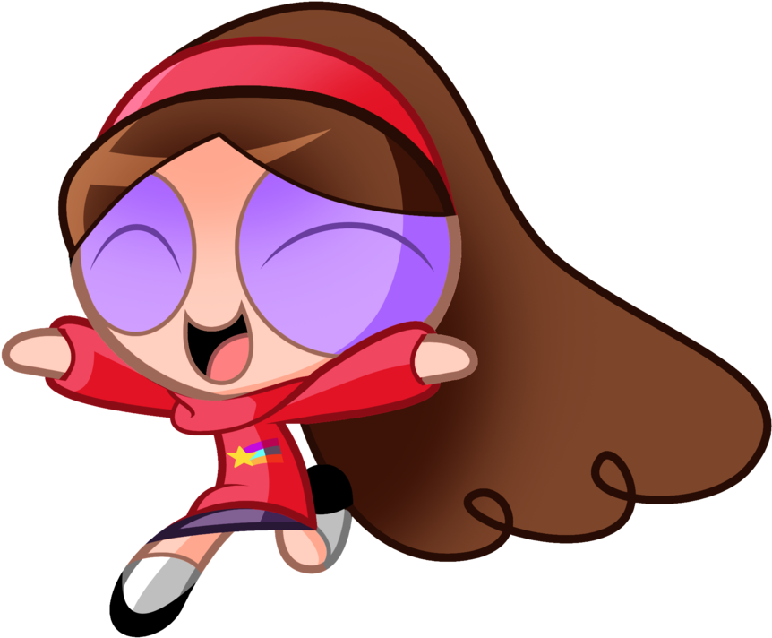 She Saw A Witch Stomping On All The Flowers - Gravity Falls Vs The Powerpuff Girl (900x769)