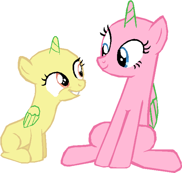 Pony Horse Sister Sibling - Youtube (736x578)