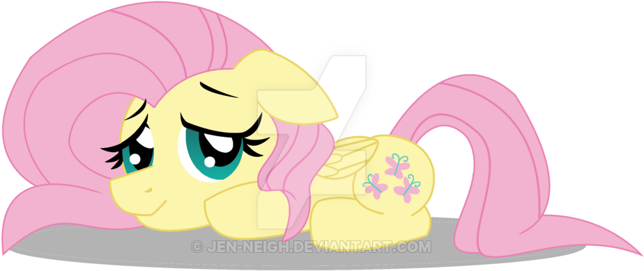 Smol Shy Butterfly Horse By Jen-neigh - Illustration (1024x576)