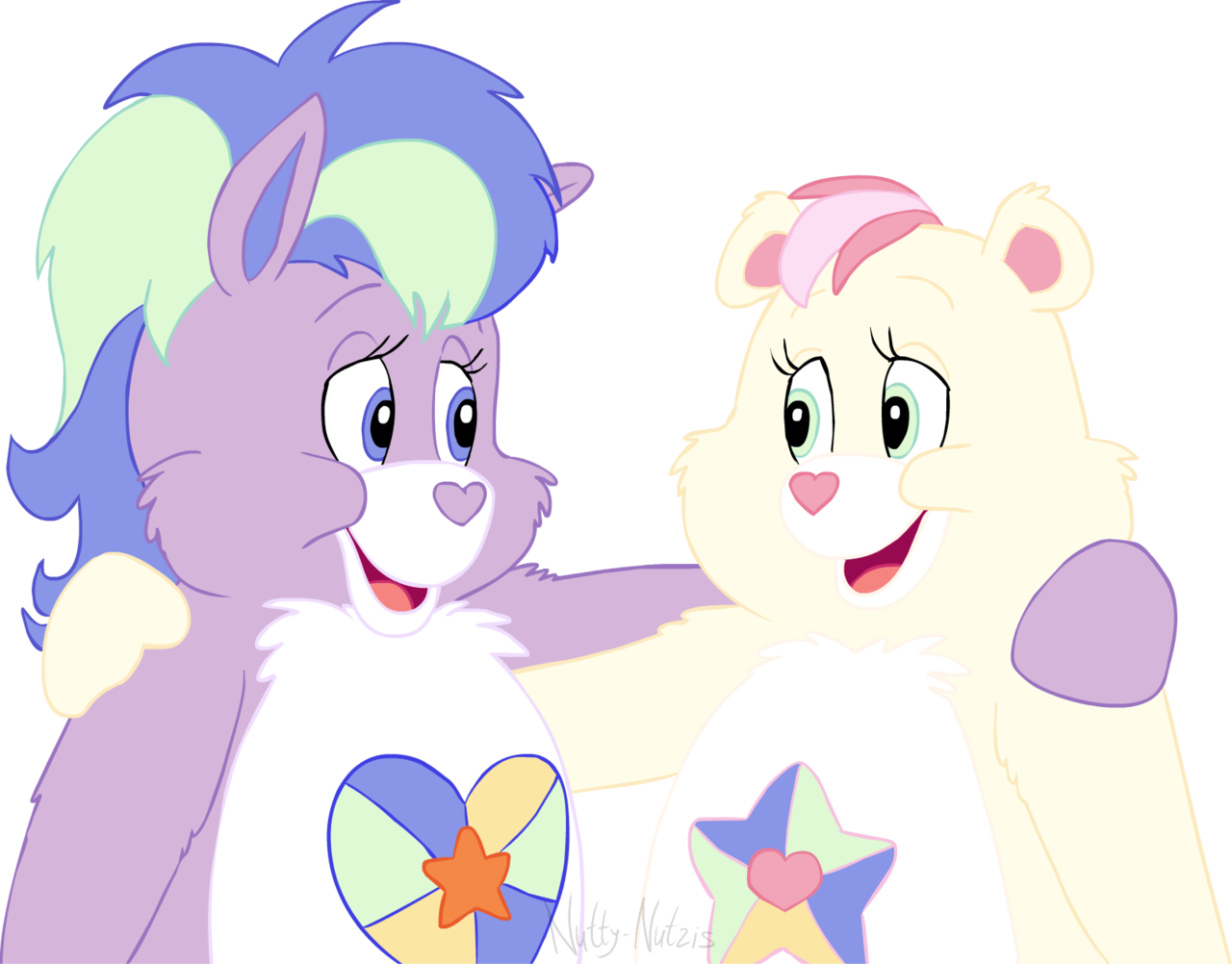 Colossalstinker Noble Heart Horse And True Heart Bear - Care Bears True Heart & Noble Heart (1280x1002)