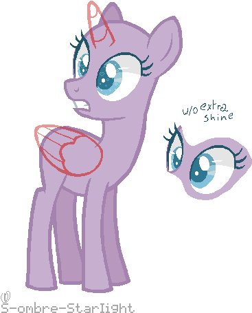 Horse Baseeee By Sombrematsu - Dashiegames (384x464)