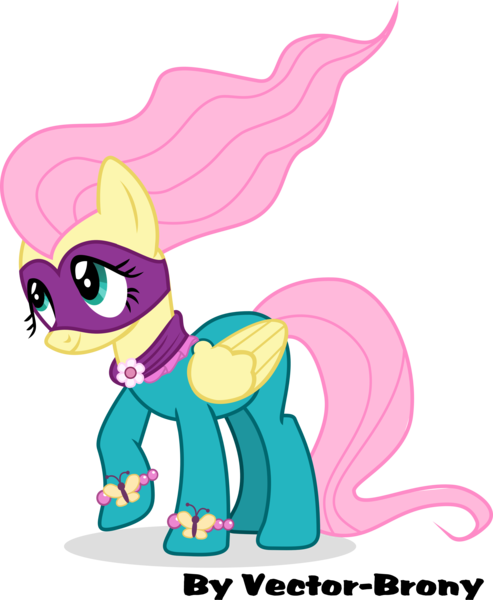 My Little Pony Fluttershy Applejack Horse - Fluttershy (493x600)