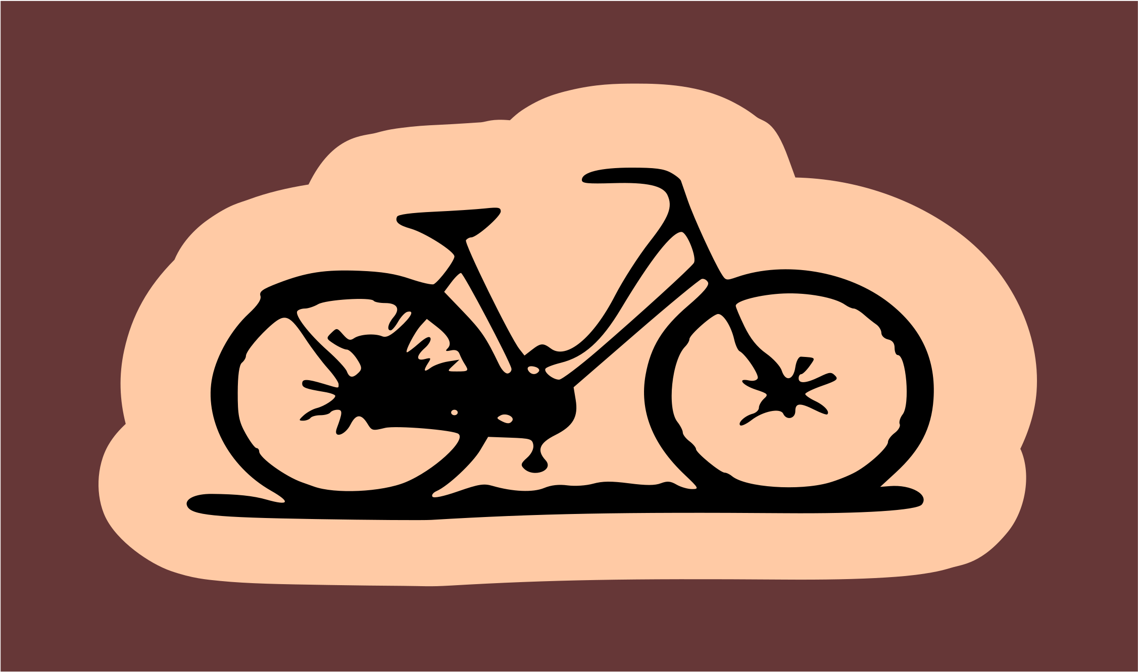 Bicycle 01 - Black Beach Cruiser Bike (2400x1520)
