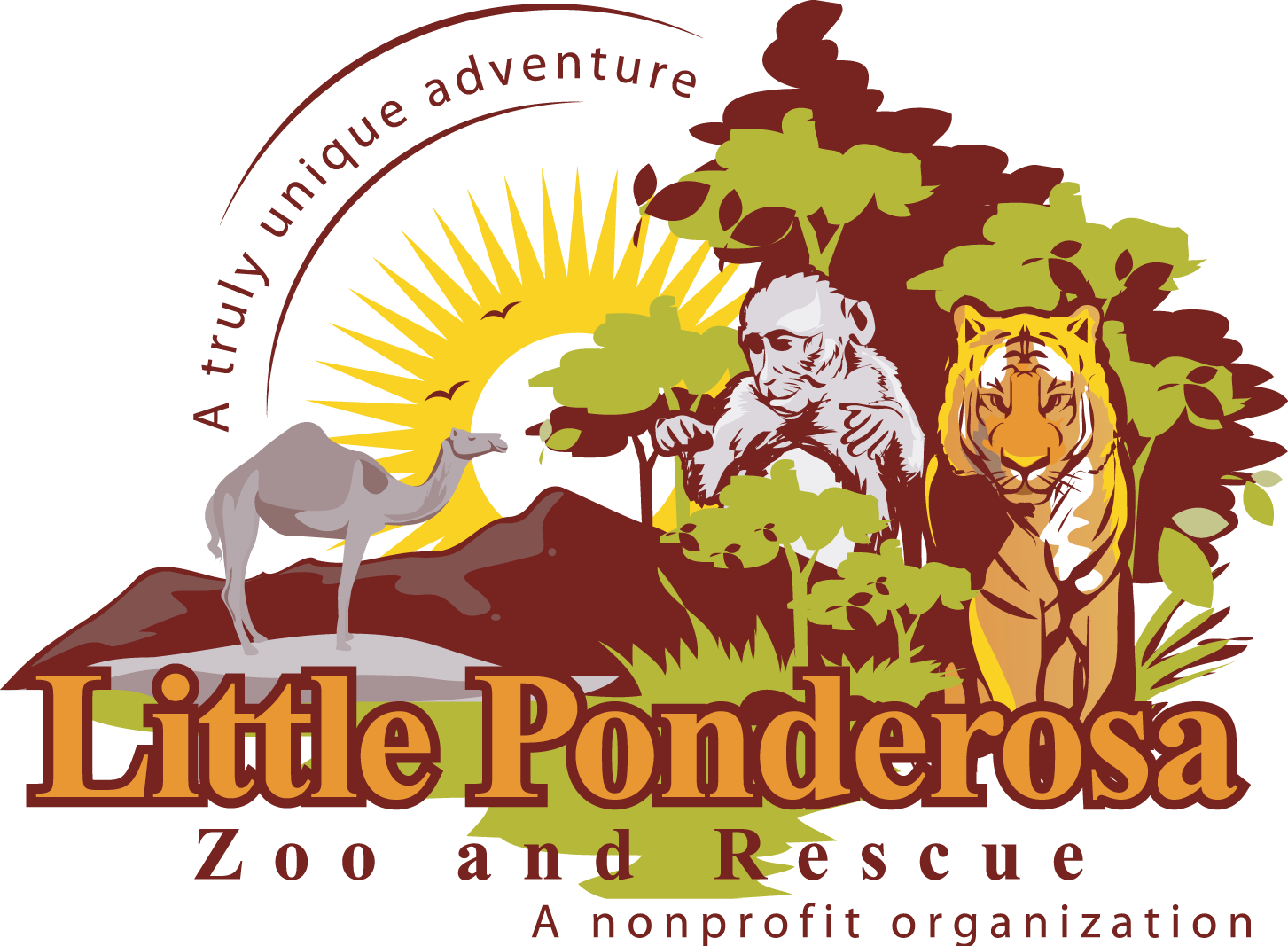 Zoo Visit Clipart, 24 Png Clipart Files, Instant Download - Construction (1453x1067)