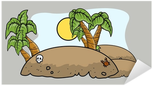 Tropical Pirate Island - Isla Pirata Dibujo (400x400)