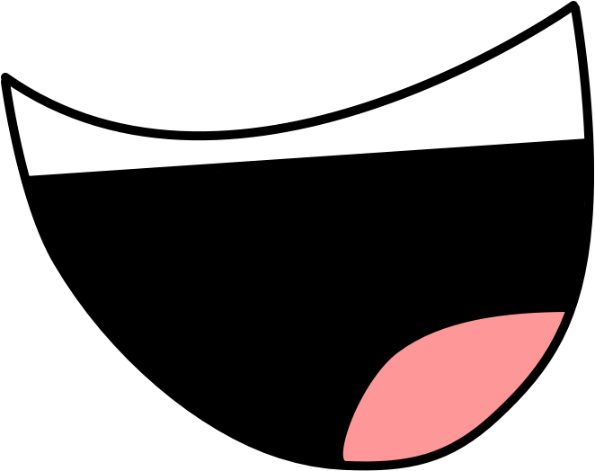 Ai-happy Mouth - Mouth Transparent Clipart (900x900)