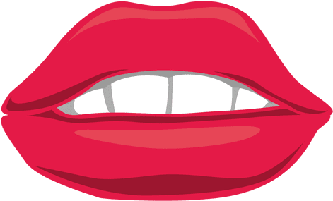 Red Female Mouth Transparent Png - Portable Network Graphics (512x512)
