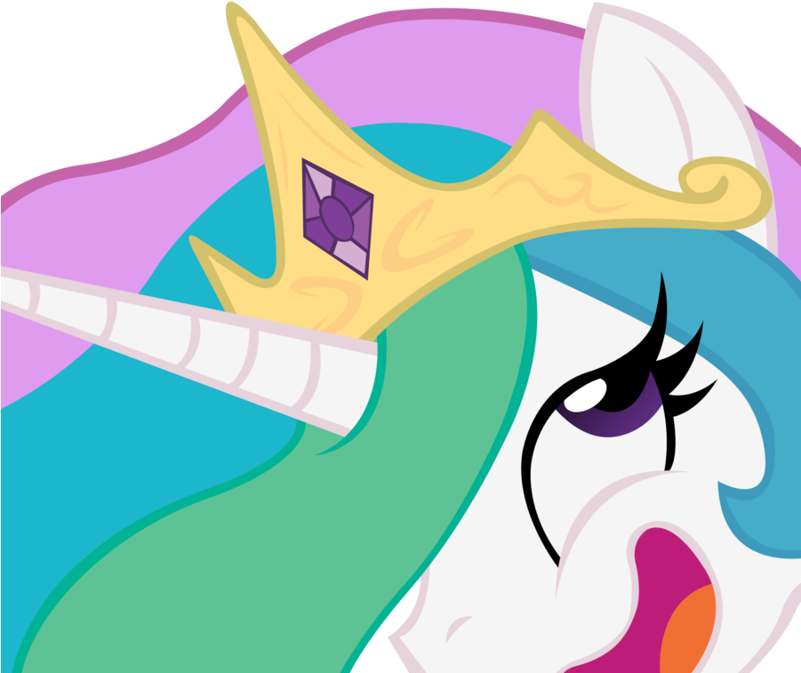 View 585835683 , - Princess Celestia Crazy (900x900)