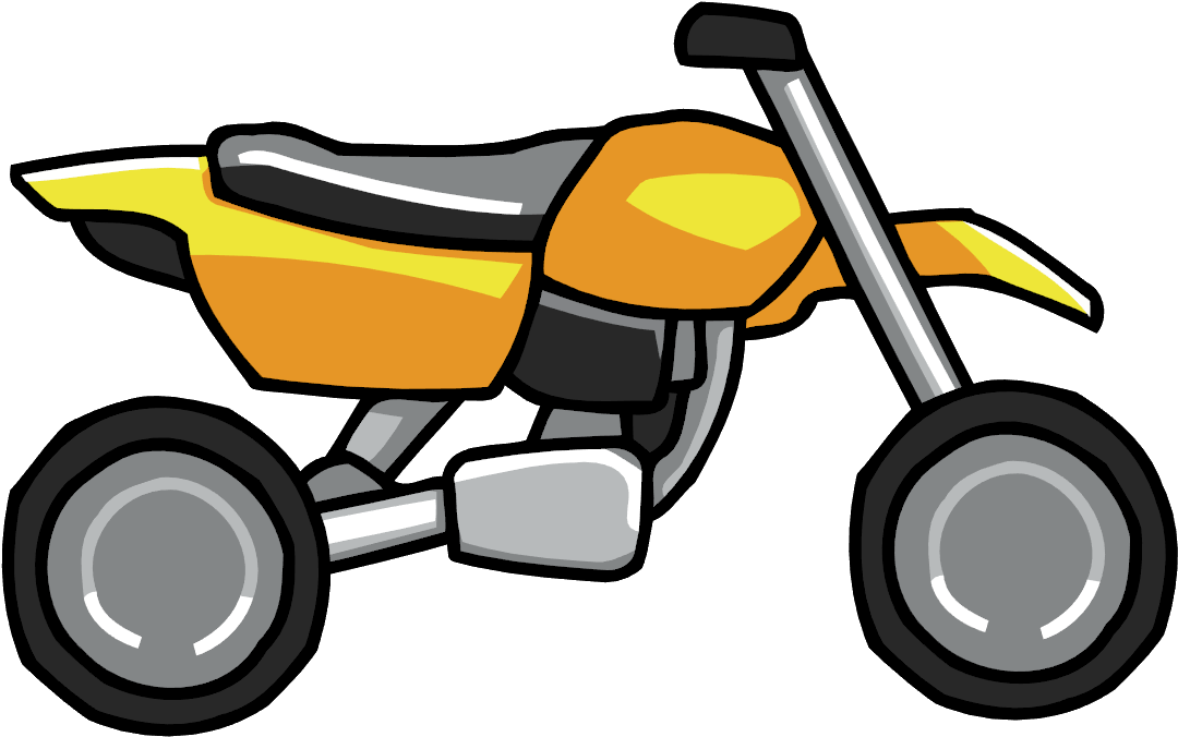 Cartoon Dirt Bike Sticker - Cartoon Dirt Bike Png (1131x689)