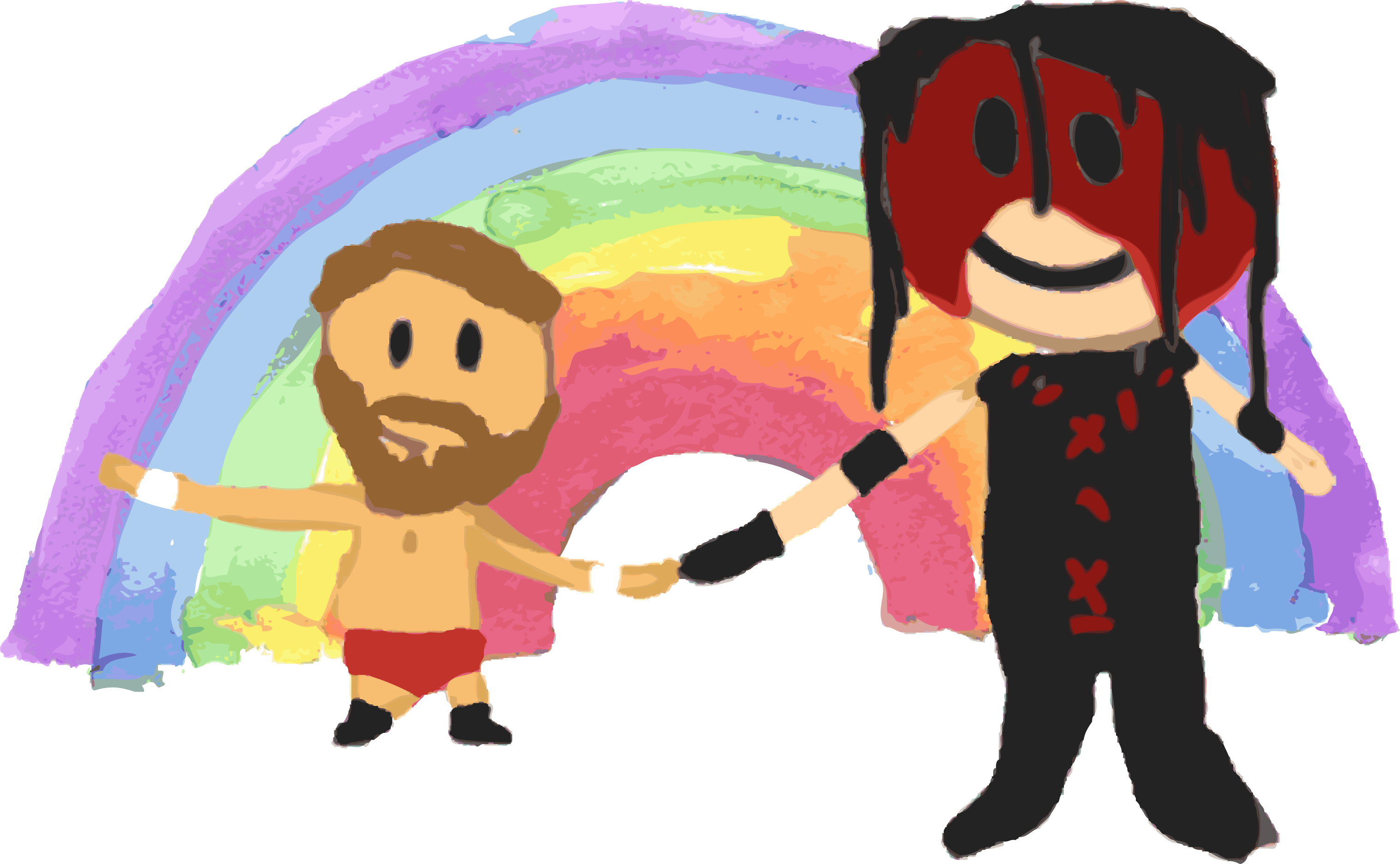 Homo Sapiens Human Behavior Friendship Clip Art - Team Friendship (3032x1871)