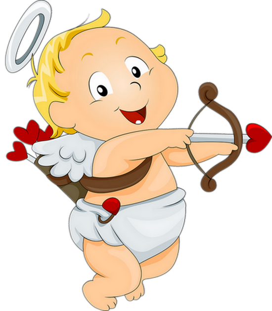 St Valentin Cupidon (550x630)