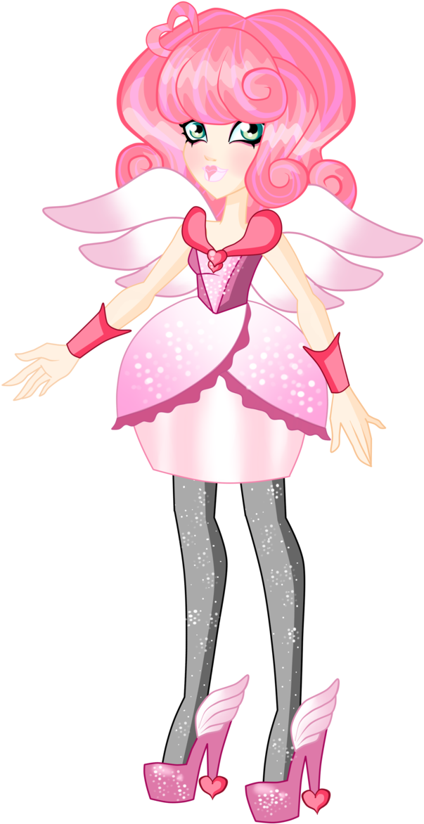 Ever After High Cupid Ca Model For Anime Studio By - Ever After High (650x1229)