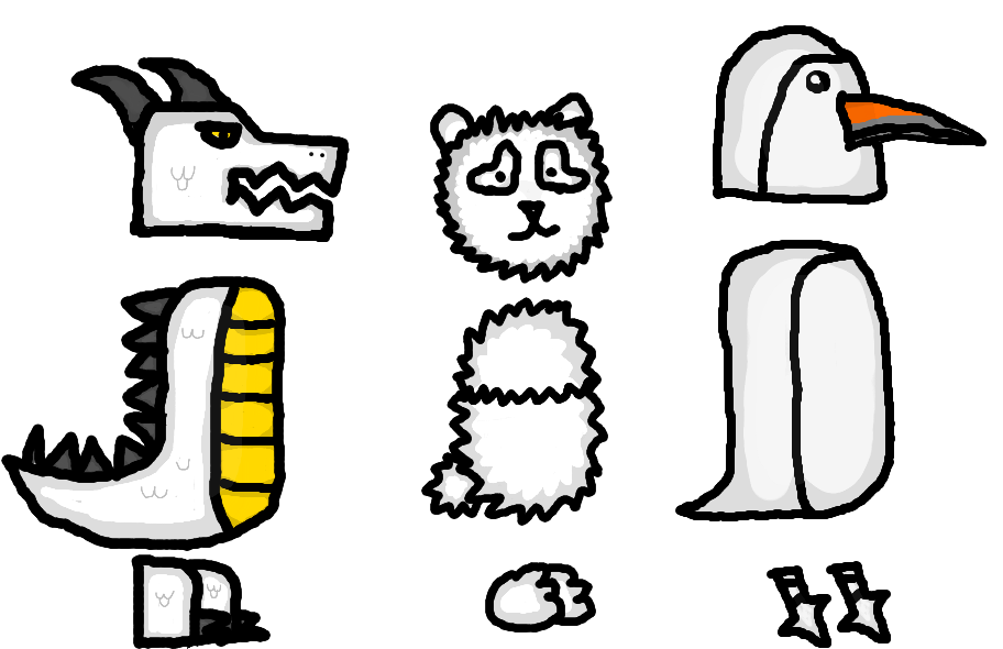 Bodyparts/hats Ideas - Clip Art (967x610)