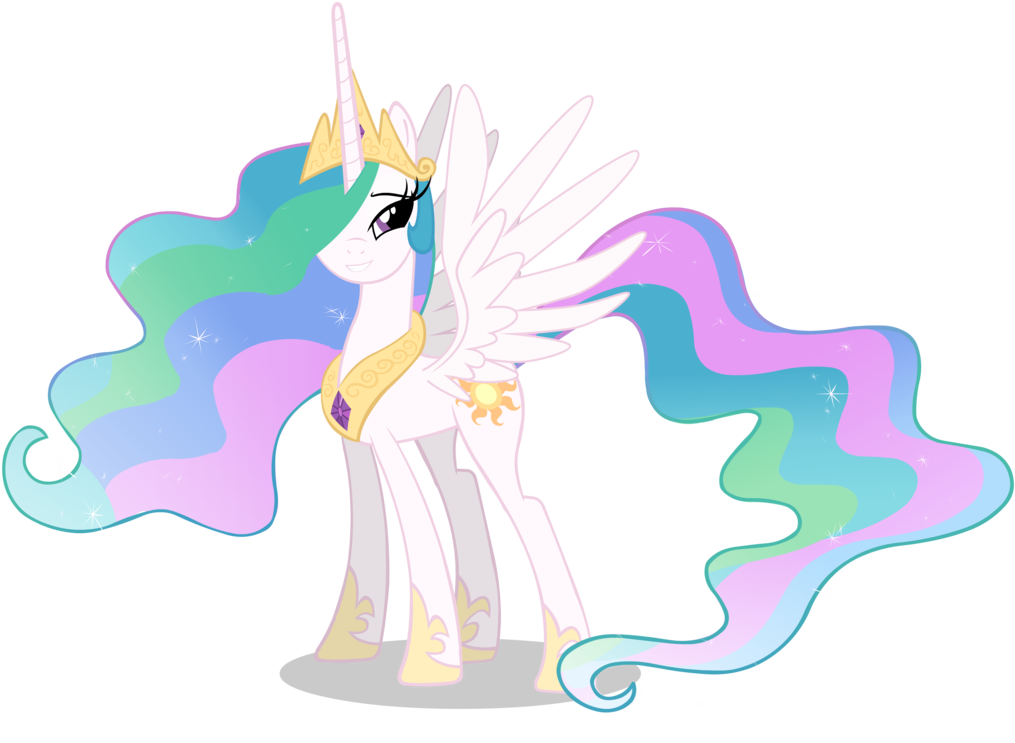 Princess Celestia Vetor Training 1 By Kyodashiro - Princess Celestia (1019x784)