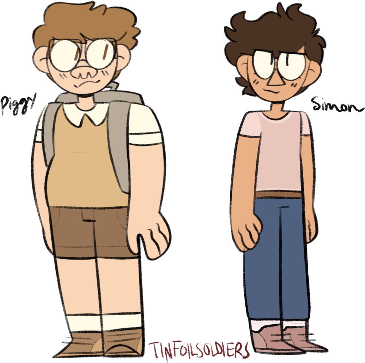 Jackass Merridew Modern/high School Au Where None Of - Lord Of The Flies (1280x1280)