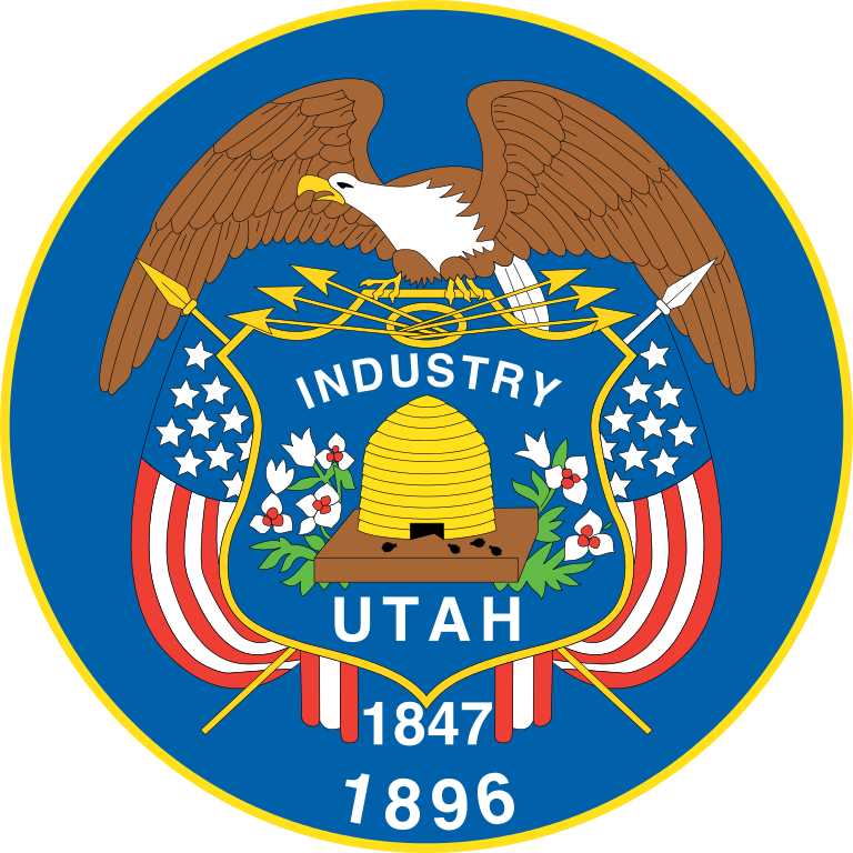 Utah Stateseal Nara - Utah January 4th 1896 (768x768)