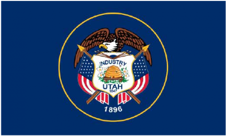 Utah Flag - Outdoor - Utah State Flag (460x368)
