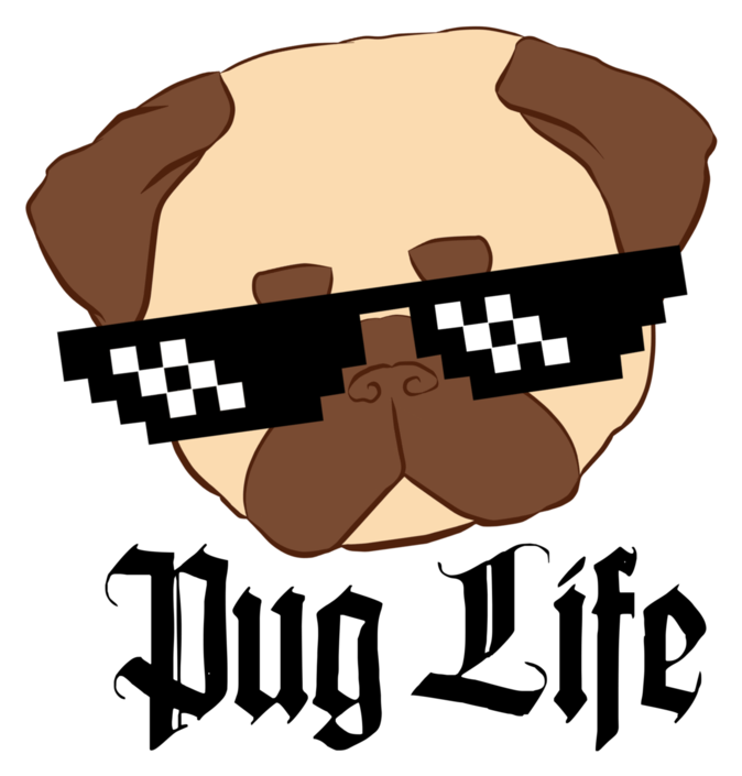Pug Life By Anyatagomachii - Dug Life Tablet - Ipad Mini 1 (vertical) (752x1063)