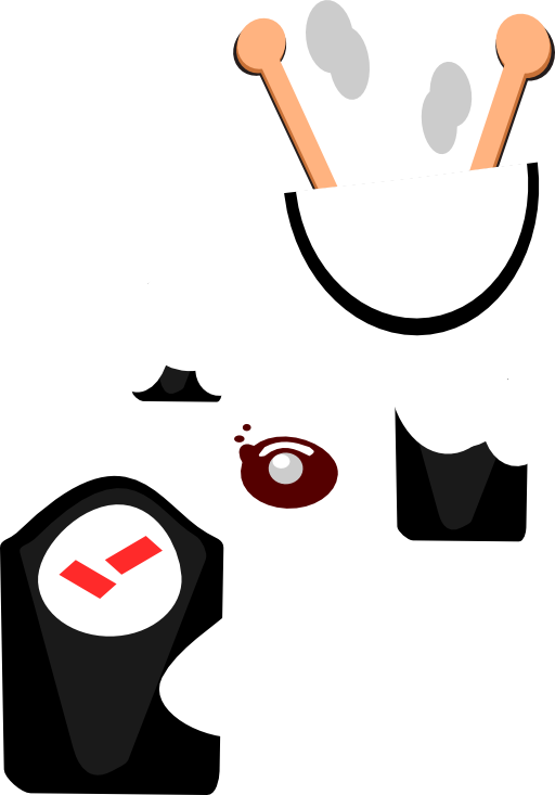 Simple Food Drawing Clipart - Drawing (512x733)
