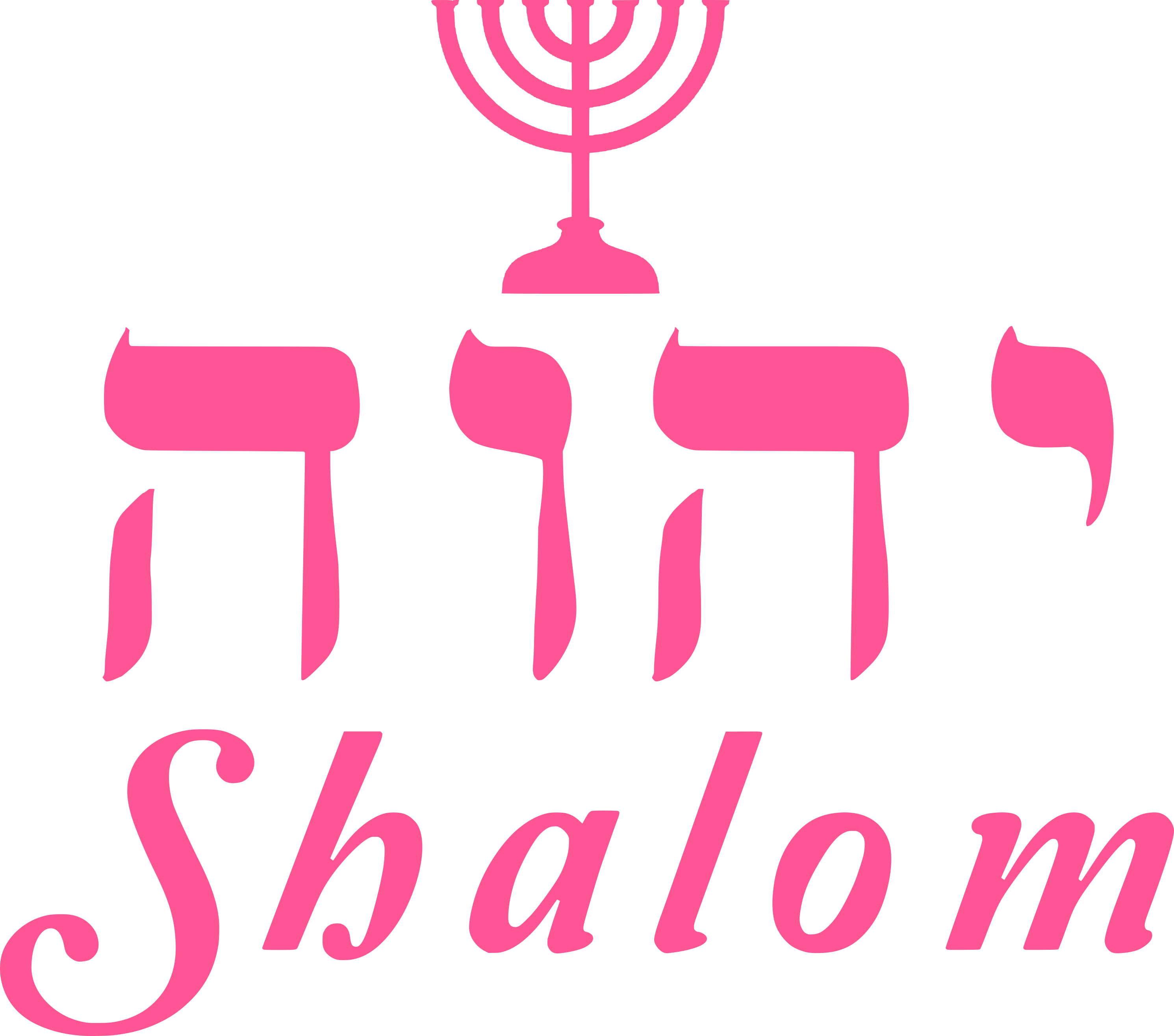 Yhvh Shalom Menorah Decal - Menorah (2981x2631)