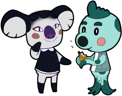 So, The Other Day @chohouse And I Designed Each Other's - Cartoon (500x371)