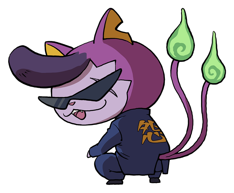 View Samegoogleiqdbsaucenao Art Baddinyan , - Yo Kai Watch Baddinyan (772x637)