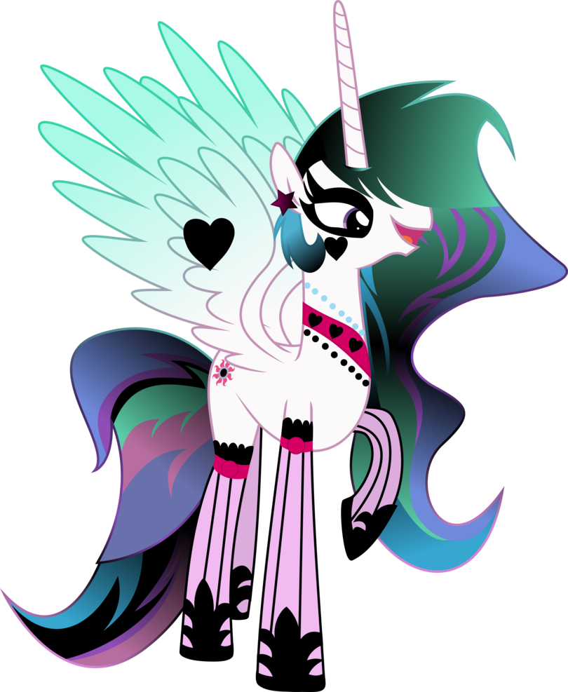 Gothic Princess Celestia By Illumnious - Gothic Princess Celestia (810x987)