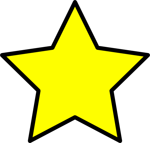 Pic Of A Star - Star Clipart (728x693)