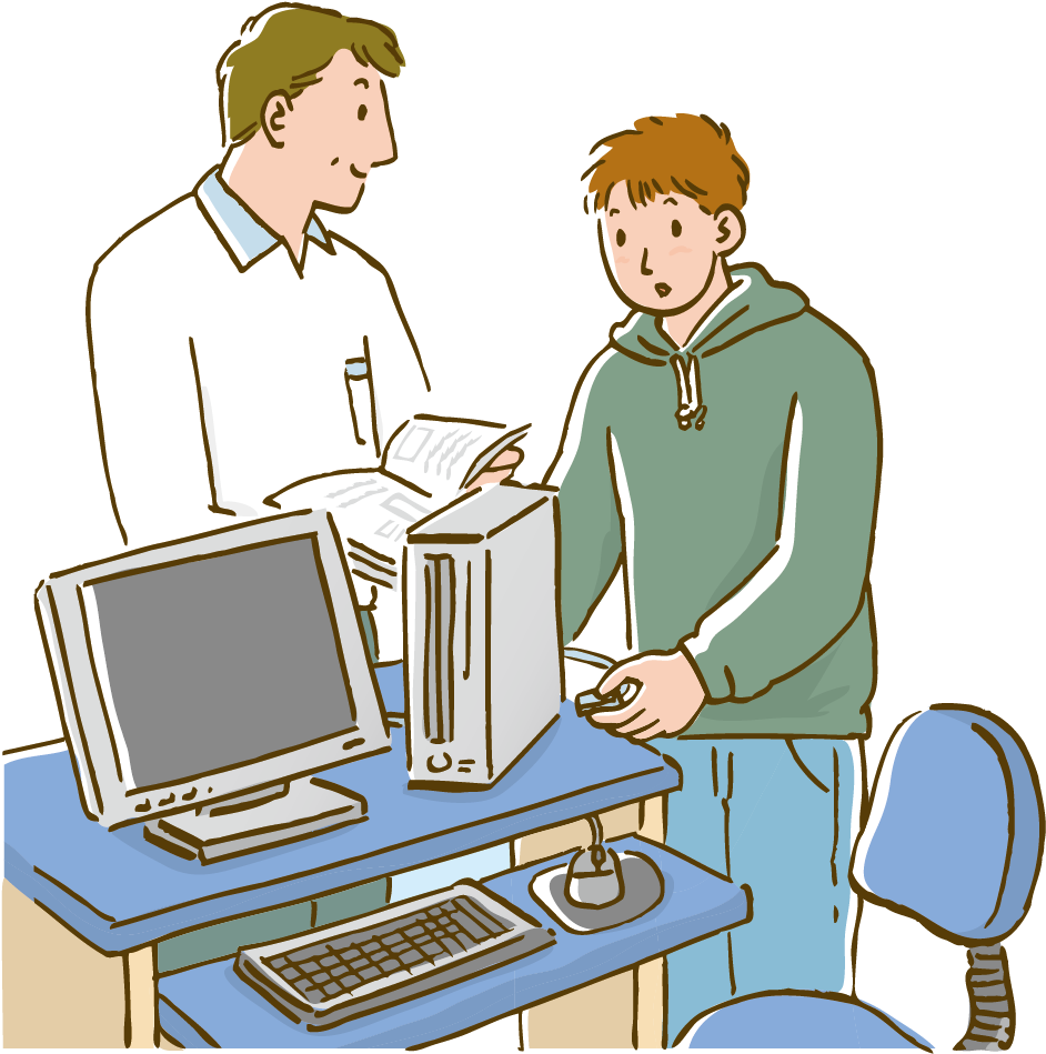 Digital Video Computer Clip Art - Computadoras En Trabajo Png (1000x1000)