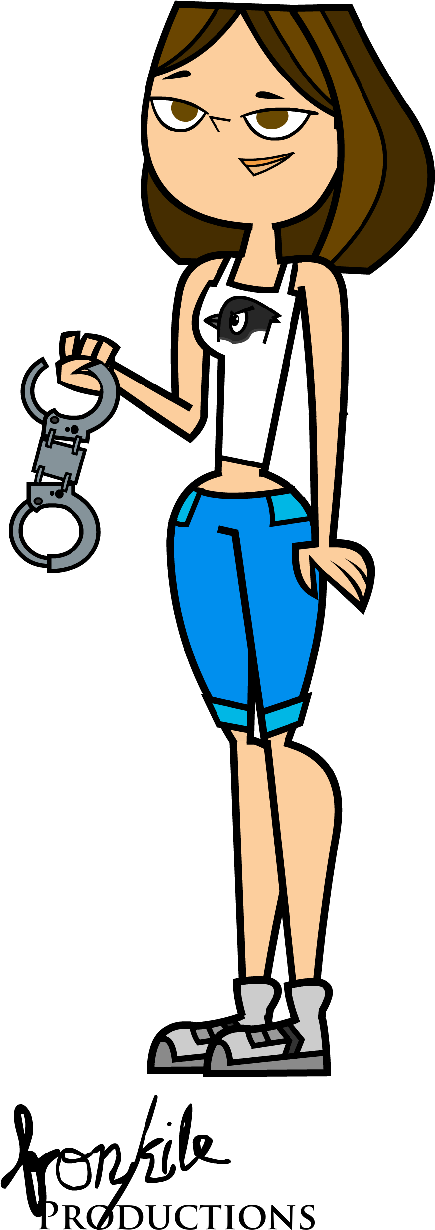 Goth - Total Drama Gone Wild Nicole (950x2605)