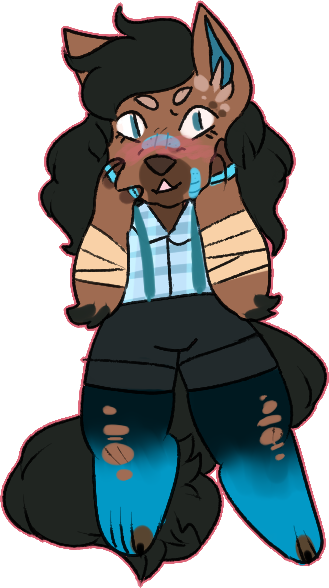 Chibi Commission 8 By Ghetto-dog - Cartoon (329x588)