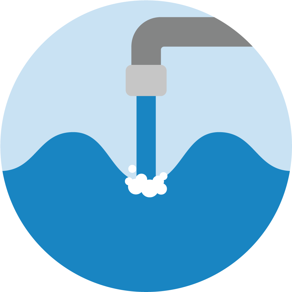Your Utility Bill - Water Waste Icon Png (1024x1024)