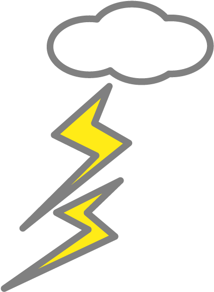 Thunder - Thunderstorm - Icon - Free Material - Thunder - 雷 アイコン (640x640)