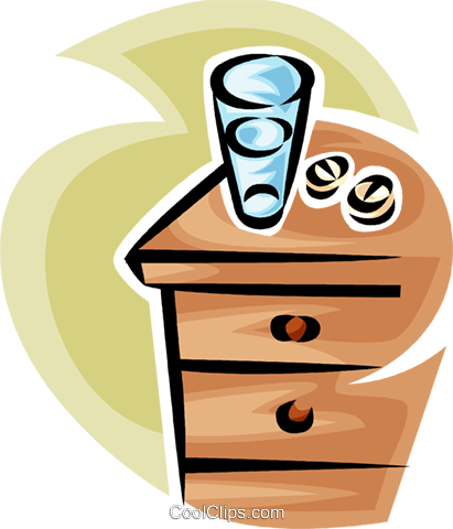 Glass Of Water And Two Pills Royalty Free Vector Clip - Glass Of Water And Two Pills Royalty Free Vector Clip (411x480)